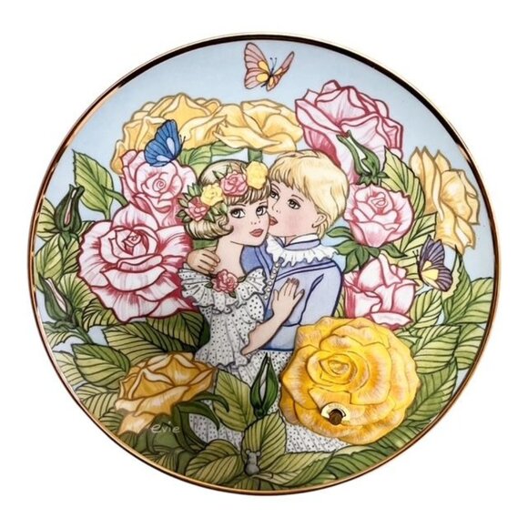 Lot of 2 Franklin Mint 1992 Evie Bricusse Musical Collector Plates and More - Picture 2 of 16